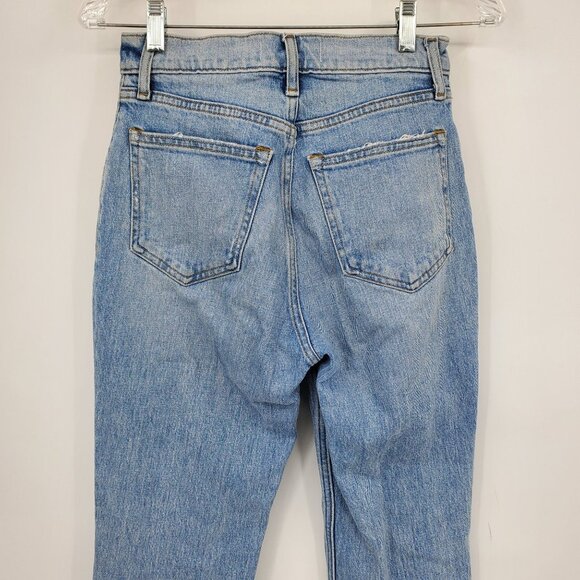 Abercrombie & Fitch The 70's Vintage Flare Ultra High Rise Light Wash Jeans 25 / - Picture 11 of 12